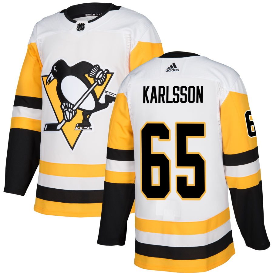 Erik Karlsson Pittsburgh Penguins adidas Authentic Jersey - White
