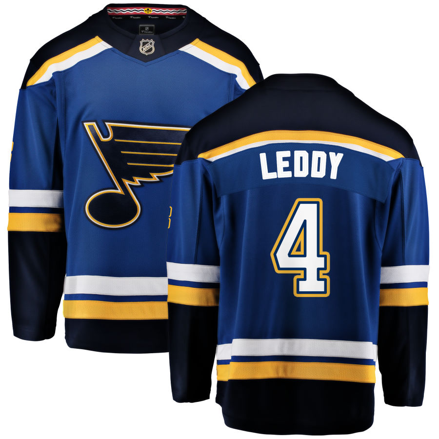 Nick Leddy St. Louis Blues Fanatics Branded Home Breakaway Jersey - Blue