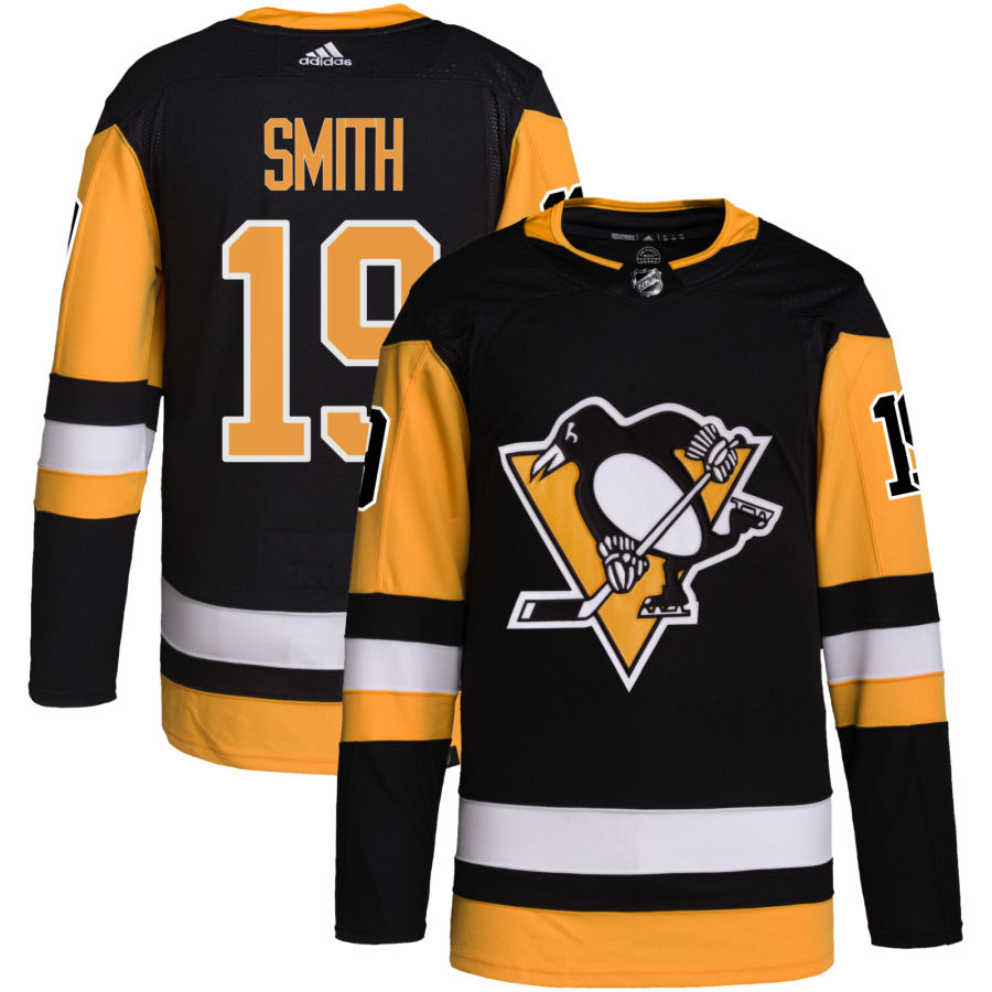 Reilly Smith Pittsburgh Penguins adidas Home Primegreen Authentic Pro Jersey - Black
